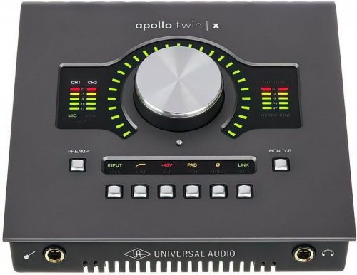 Аудіоінтерфейс UNIVERSAL AUDIO Apollo Twin X Quad - JCS.UA фото 2