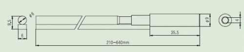 Анкерний стрижень PAXPHIL RD101-620 TWO-WAY TRUSSROD BASS - JCS.UA фото 2