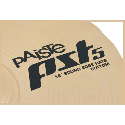 Набор тарелок Paiste 5 Sound Edge Hi-Hat 14" - JCS.UA фото 3