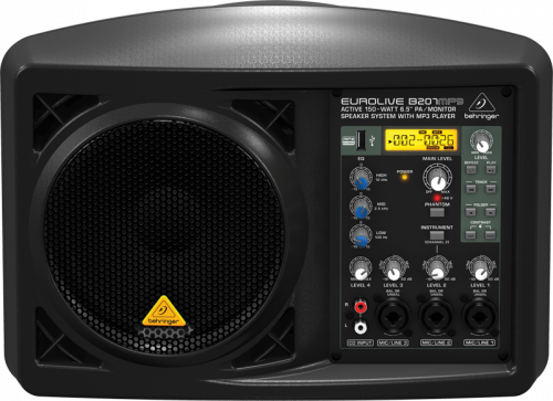 Активная акустическая система Behringer B207MP3 - JCS.UA фото 5