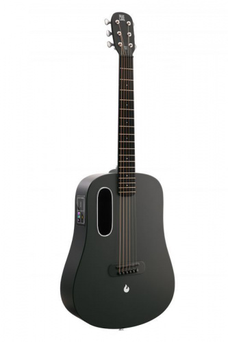 Електроакустична гітара з вбудованими ефектами Blue Lava (36") Midnight Black - JCS.UA