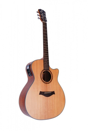 Электроакустическая гитара Alfabeto SOLID AMS40EQ ST + bag - JCS.UA