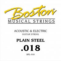 Струна для акустической или электрогитары Boston BPL-018 - JCS.UA