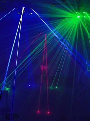 Световой прибор New Light M-J8-50RGB RGB 8-light Laser Scan - JCS.UA