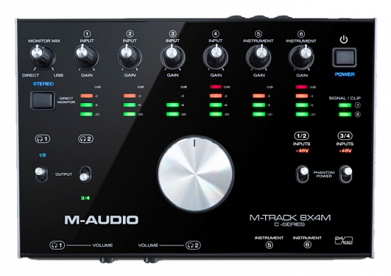 Нове покоління аудіоінтерфейсу M-Audio M-Track 8X4!