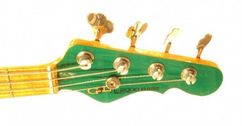 Бас-гитара G&L L2000 FOUR STRINGS (Clear Forest Green, maple) №CLF50912 - JCS.UA фото 7