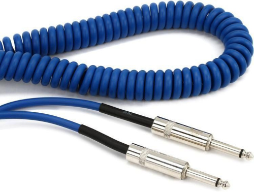 Инструментальный кабель D'ADDARIO PW-CDG-30BU Coiled Instrument Cable - Blue (9m) - JCS.UA фото 3