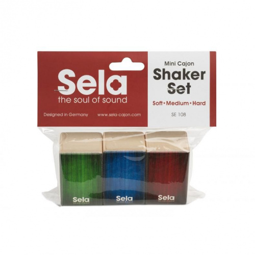 Набір шейкерів Sela SE 108 Mini Cajon Shaker Set - JCS.UA фото 3
