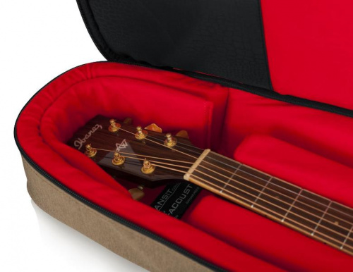 Чехол для акустической гитары GATOR GT-ACOUSTIC-TAN TRANSIT SERIES Acoustic Guitar Bag - JCS.UA фото 4