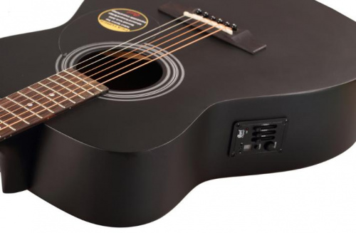 Электроакустическая гитара Cort AF510E BKS - JCS.UA фото 4