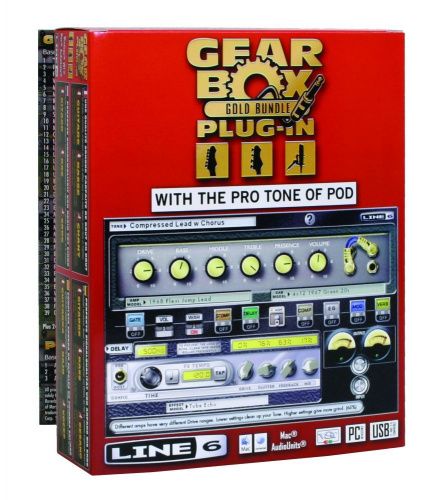 Аудиоинтерфейс для ПК LINE6 GearBox PLUG-IN Gold - JCS.UA