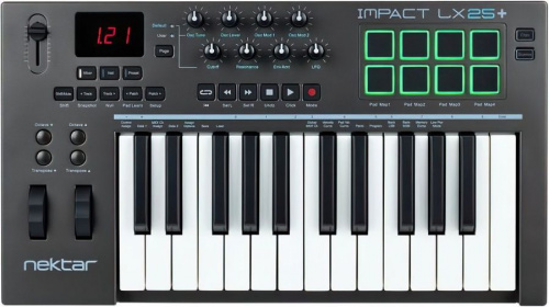 MIDI-клавиатура Nektar Impact LX25+ - JCS.UA
