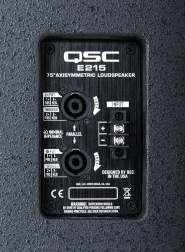 Акустическая система QSC E215 - JCS.UA фото 4