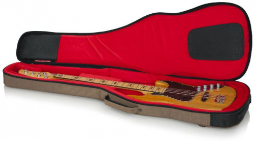 Чехол для бас-гитары GATOR GT-BASS-TAN TRANSIT SERIES Bass Guitar Bag - JCS.UA фото 3