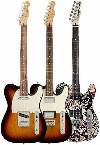 Электрогитары Fender Telecaster: классика кантри и рока