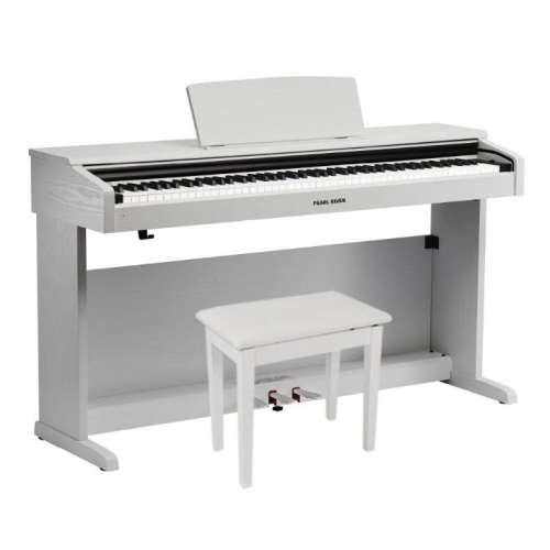 Цифровое пианино Pearl River V03WH+банкетка - JCS.UA