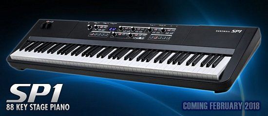 NAMM 2018! Сценічне фортепіано Kurzweil SP1