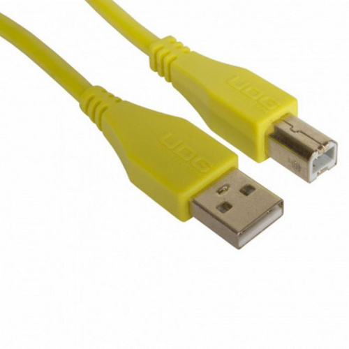 Кабель UDG Ultimate Audio Cable USB 2.0 AB Yellow Straight 1m - JCS.UA фото 2