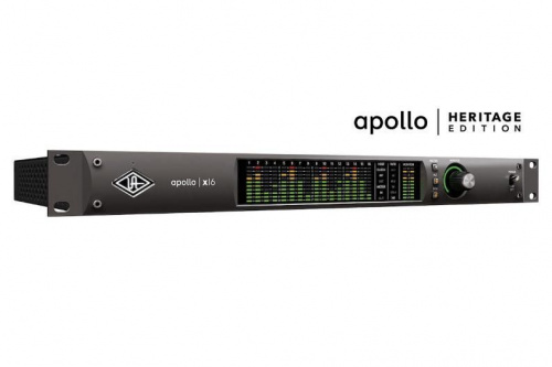 Аудиоинтерфейс UNIVERSAL AUDIO Apollo x16 Heritage Edition (Rack/Mac/TB3) - JCS.UA