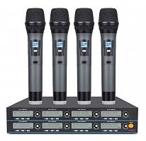 Бездротова мікрофонна система Emiter-S TA-708 із ручними мікрофонами - JCS.UA