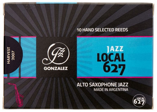 Тростина для альт саксофон Gonzalez Alto Sax Local 627 Jazz 2 1/2 - JCS.UA