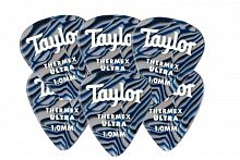 Набір медіаторів TAYLOR GUITARS 351 THERMEX ULTRA PICKS 1.0 MM BLUE SWIRL 6 PACK - JCS.UA