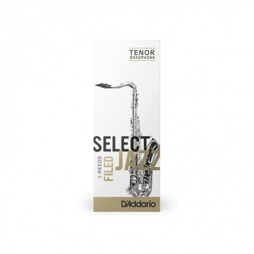 Тростини для тенор-саксофона D'ADDARIO Select Jazz - Tenor Sax Filed 2M - 5 Pack - JCS.UA фото 2