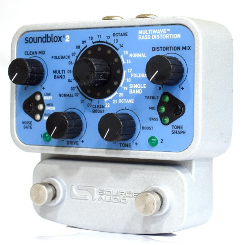 Процессор эффектов SOURCE AUDIO SA221 Soundblox 2 Multiwave Bass Distortion - JCS.UA фото 2