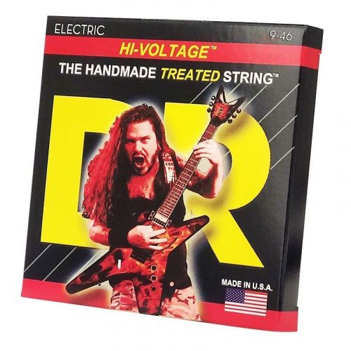 Струны DR STRINGS DBG-9/46 DIMEBAG DARRELL HI-VOLTAGE ELECTRIC - LIGHT HEAVY (9-46) - JCS.UA фото 2