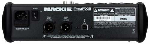 Микшерный пульт Mackie ProFX8 - JCS.UA фото 3