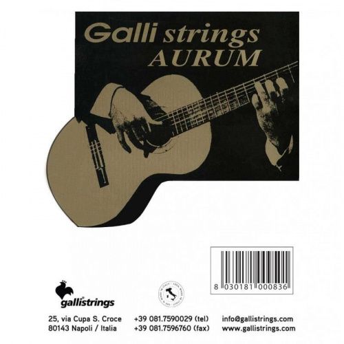 Струни для класичної гітари Gallistrings AR70 HARD TNS - JCS.UA фото 3