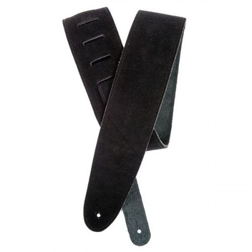 Ремінь D'ADDARIO 25SS00-DX Suede Guitar Strap (Black) - JCS.UA