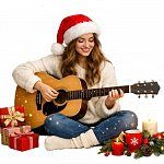 Новорічні пісні на гітарі: ноти + поради щодо обладнання
