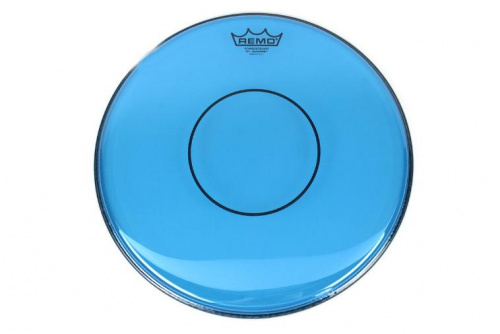 Пластик для барабан REMO POWERSTROKE 77 14 "COLORTONE BLUE - JCS.UA