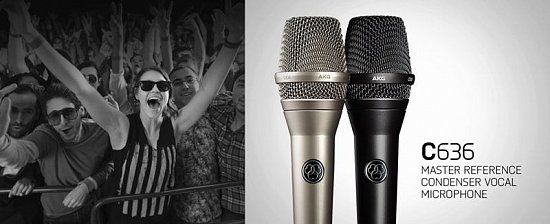 NAMM 2017! AKG C636 - конденсаторний вокальний мікрофон