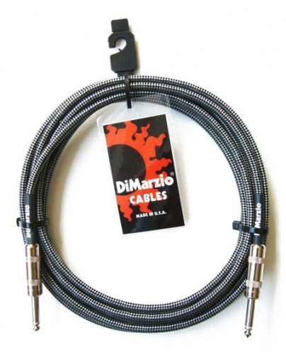 Инструментальный кабель DIMARZIO EP1710SS Instrument Cable 3m (Black Gray) - JCS.UA фото 2