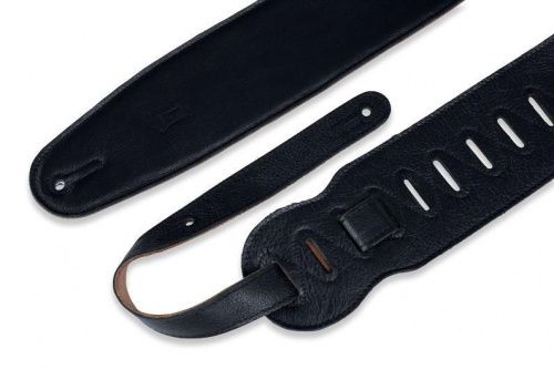 Гитарный ремень LEVYS M4GF-BLK CLASSICS SERIES PADDED GARMENT LEATHER BASS STRAP (BLACK) - JCS.UA фото 4