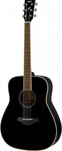 Акустическая гитара YAMAHA FG820 (BL) (FG820 BLACK) - JCS.UA