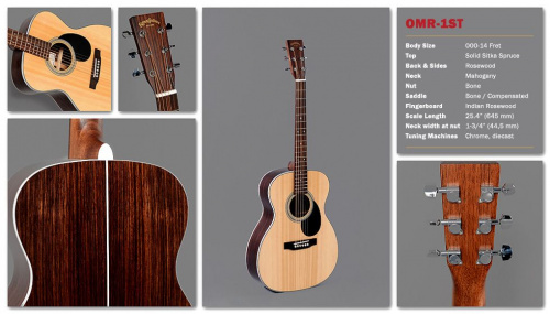 Акустична гітара Sigma OMR-1ST - JCS.UA фото 2
