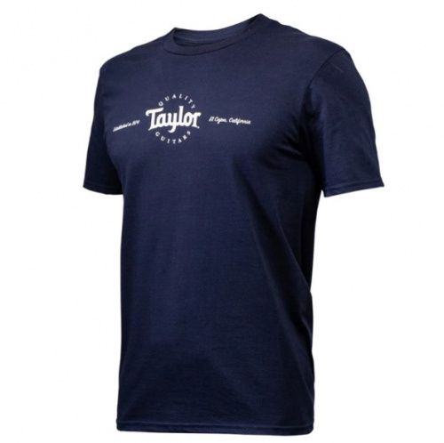 Футболка TAYLOR GUITARS T-SHIRT MENS CLASSIC NAVY BLUE S - JCS.UA