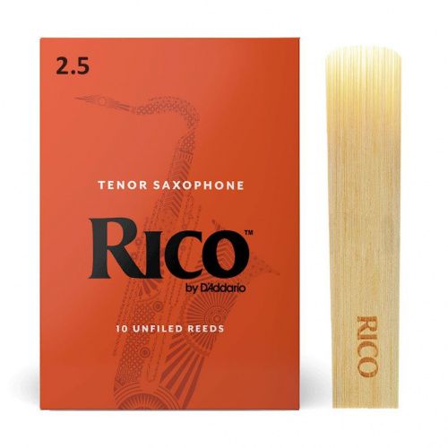 Трость для тенор саксофона D'ADDARIO Rico - Tenor Sax #2.5 (1шт) - JCS.UA