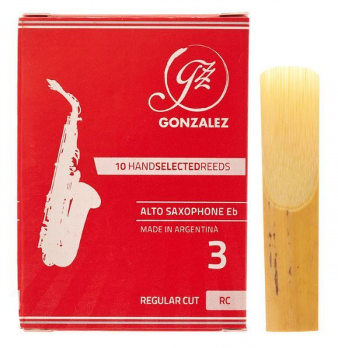 Тростина для альт саксофон Gonzalez Alto Sax RC 3 - JCS.UA