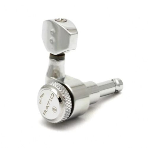 Колки GRAPH TECH PRL-8721-C0 Electric Locking 6 In-line C0ntemporary Mini Chrome 2 Pin - JCS.UA
