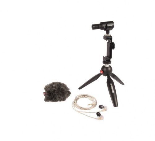 Комплект для запису Shure MV88+SE215-CL-EFS - JCS.UA
