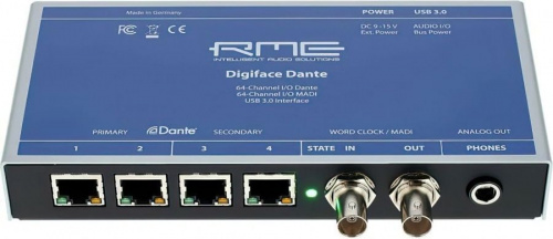 Аудіоінтерфейс RME Digiface Dante - JCS.UA