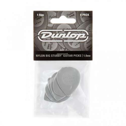 Медиатор Dunlop 445P1.0 NYL BIG STUBBY-6 - JCS.UA