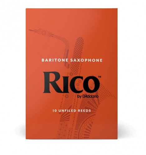 Трости для саксофона D'Addario RLA1025 Rico - Baritone Sax # 2.5 - 10 Pack - JCS.UA фото 2