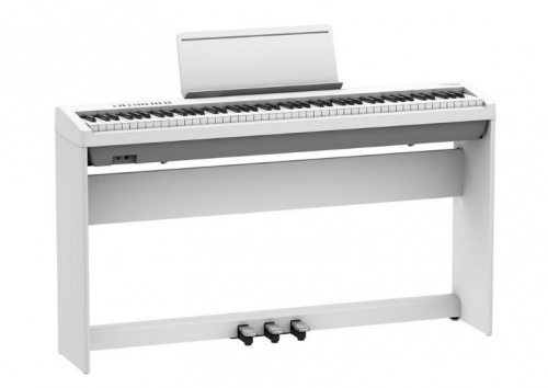 Цифровое пианино Roland FP30XWH+S - JCS.UA