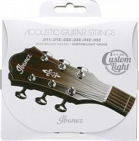 Струни для акустичних гітар IBANEZ IACS62C ACOUSTIC GUITAR STRING 11-52 - JCS.UA
