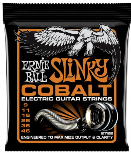 Струны Ernie Ball P02722 Cobalt Slinky - JCS.UA